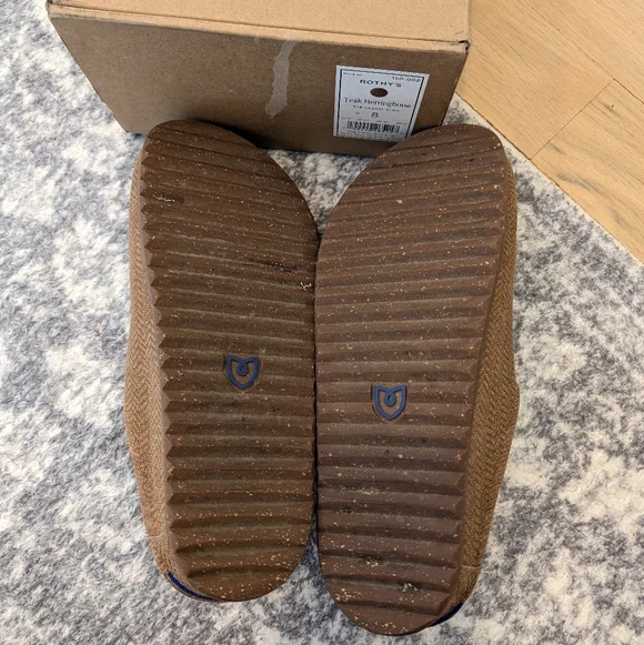 Rothy's The Casual Clog Teak Herringbone Size 8 - Picture 4 of 8